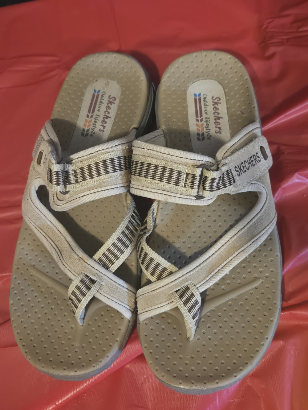SKECHERS Reggae Sandals Size 6